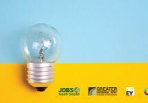 Economic Development EY light bulb with all logos